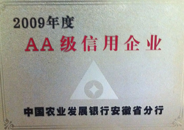2009年度AA�信用企�I